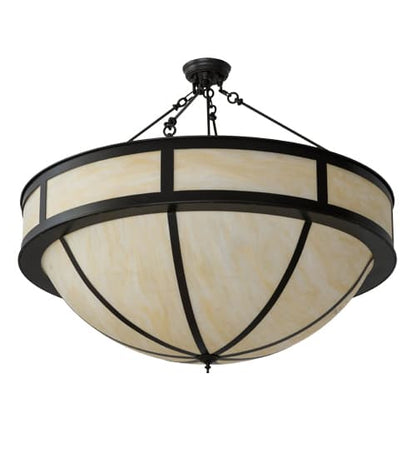 Arco 8 Light 48" Wide Semi-Flush Bowl Ceiling Fixture