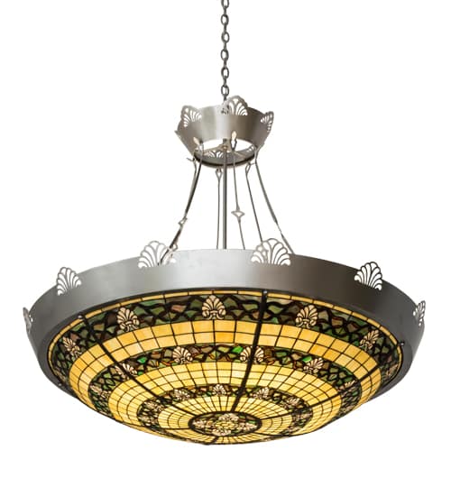 Shell and Ribbon 8 Light 48" Wide Pendant