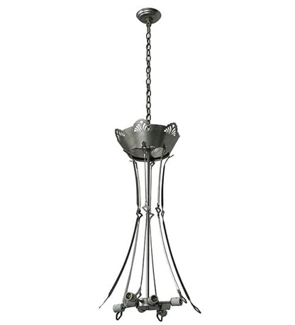 Shell and Ribbon 8 Light 48" Wide Pendant