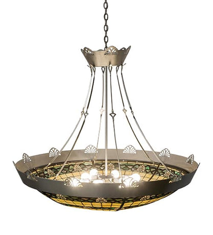 Shell and Ribbon 8 Light 48" Wide Pendant