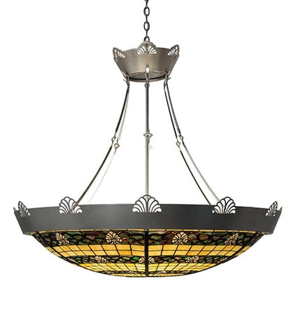 Shell and Ribbon 8 Light 48" Wide Pendant