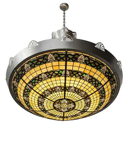 Shell and Ribbon 8 Light 48" Wide Pendant