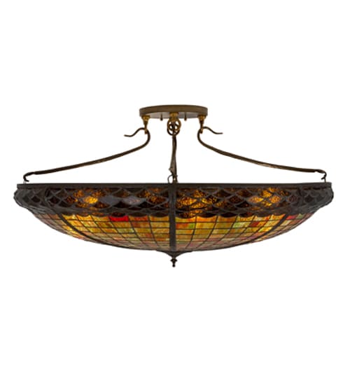 Acorn 6 Light 36" Wide Semi-Flush Bowl Ceiling Fixture