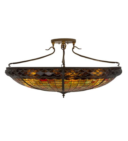Acorn 6 Light 36" Wide Semi-Flush Bowl Ceiling Fixture