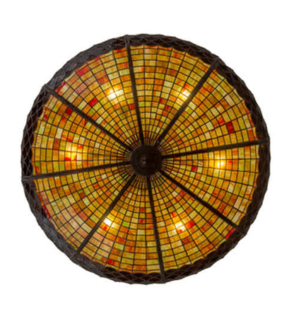 Acorn 6 Light 36" Wide Semi-Flush Bowl Ceiling Fixture