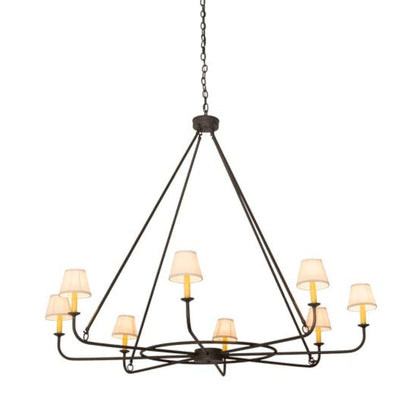 Meyda Tiffany Brach 8 Light 60" Wide Chandelier
