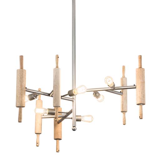 Alva 6 Light 41" Wide Sputnik Chandelier