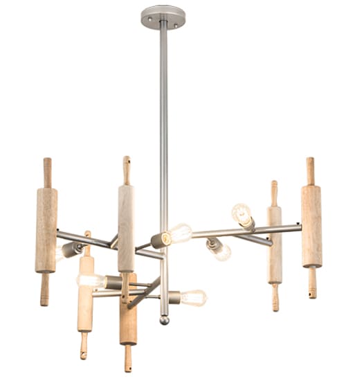Alva 6 Light 41" Wide Sputnik Chandelier