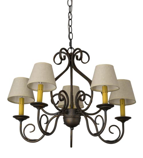 Jenna 5 Light 22" Wide Chandelier