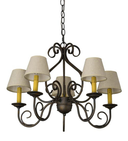Jenna 5 Light 22" Wide Chandelier