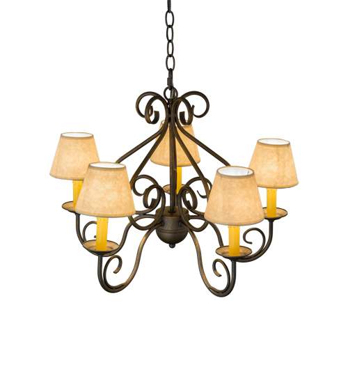 Jenna 5 Light 22" Wide Chandelier