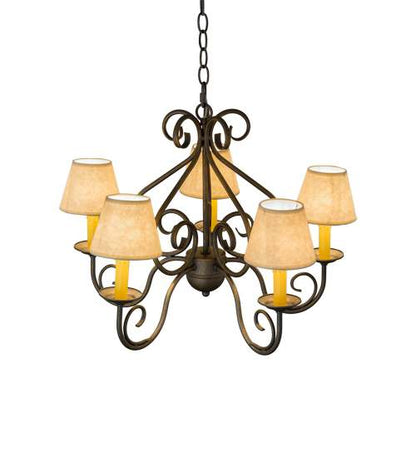 Jenna 5 Light 22" Wide Chandelier