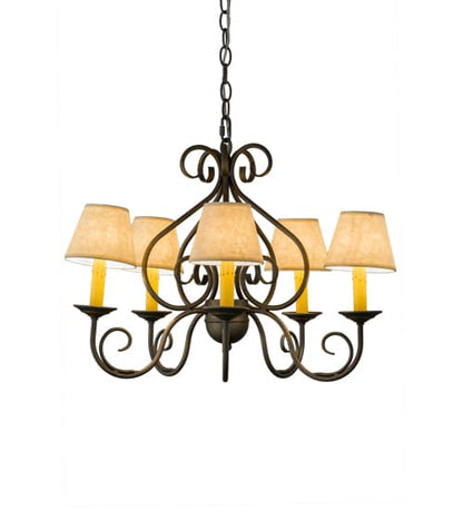 Jenna 5 Light 22" Wide Chandelier