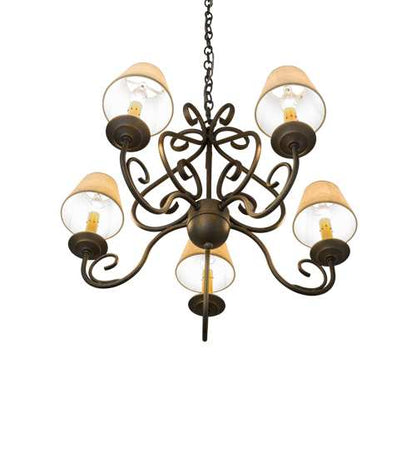 Jenna 5 Light 22" Wide Chandelier