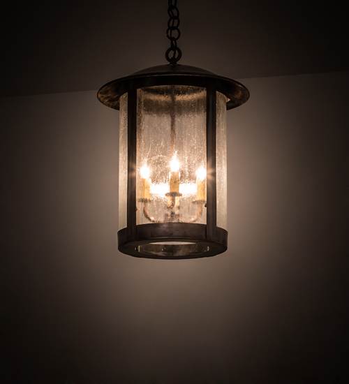 Lake Charles 4 Light 14" Wide Taper Candle Pendant