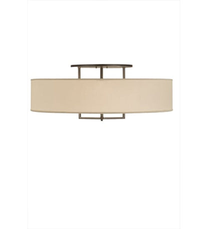 Cilindro Bahn 4 Light 36" Wide Semi-Flush Drum Ceiling Fixture