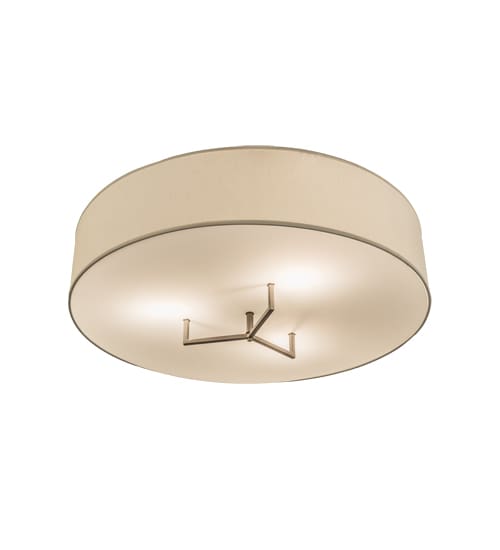 Cilindro Bahn 4 Light 36" Wide Semi-Flush Drum Ceiling Fixture