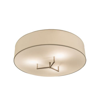 Cilindro Bahn 4 Light 36" Wide Semi-Flush Drum Ceiling Fixture