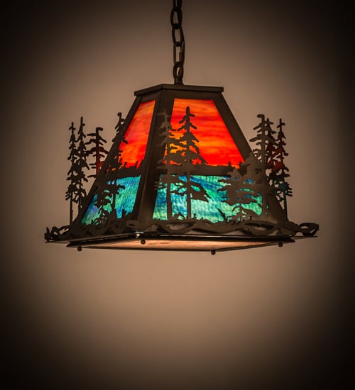 Tall Pines 3 Light 22" Wide Pendant
