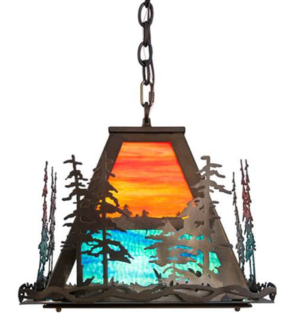 Tall Pines 3 Light 22" Wide Pendant