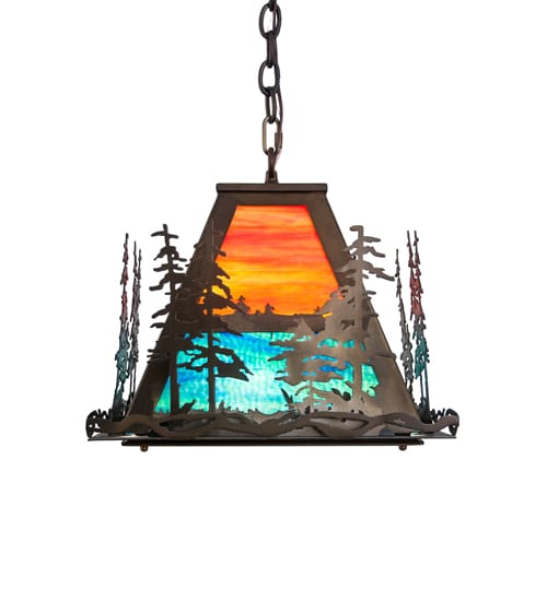 Tall Pines 3 Light 22" Wide Pendant