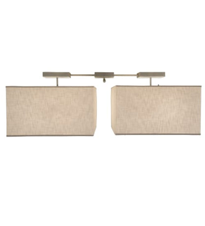 Quadrato 8 Light 24" Wide Linear Pendant