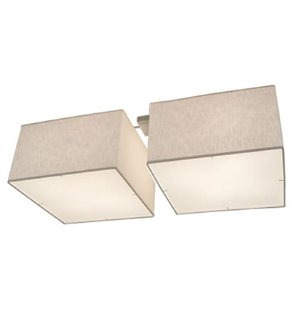 Quadrato 8 Light 24" Wide Linear Pendant