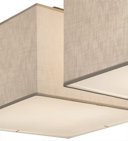 Quadrato 8 Light 24" Wide Linear Pendant