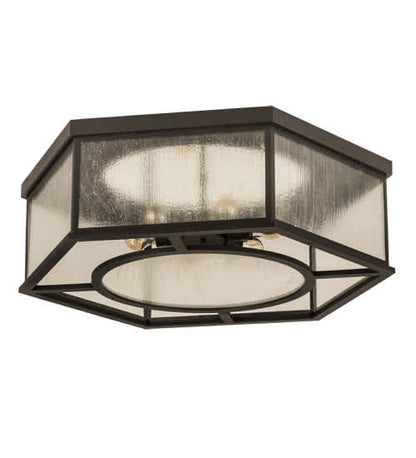 Chauncey 6 Light 36" Wide Flush Mount Drum Ceiling Fixture