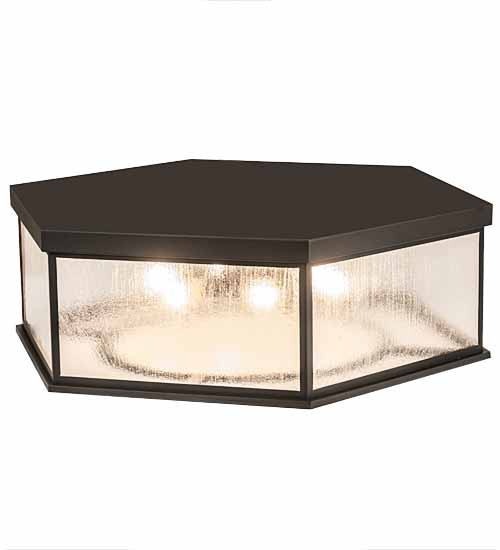 Chauncey 6 Light 36" Wide Flush Mount Drum Ceiling Fixture