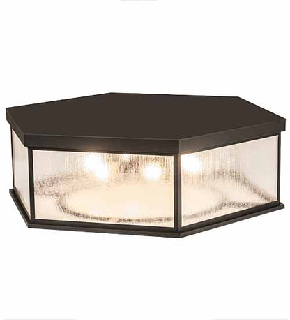 Chauncey 6 Light 36" Wide Flush Mount Drum Ceiling Fixture