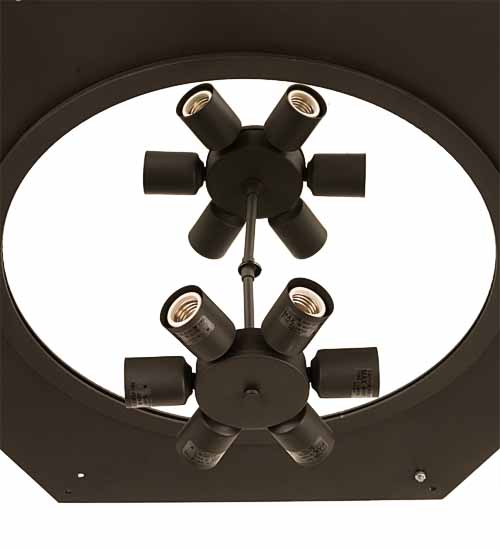 Chauncey 6 Light 36" Wide Flush Mount Drum Ceiling Fixture