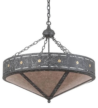 Craftsman 6 Light 30" Wide Pendant
