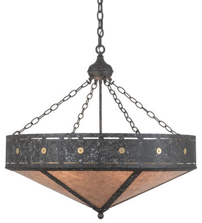Craftsman 6 Light 30" Wide Pendant