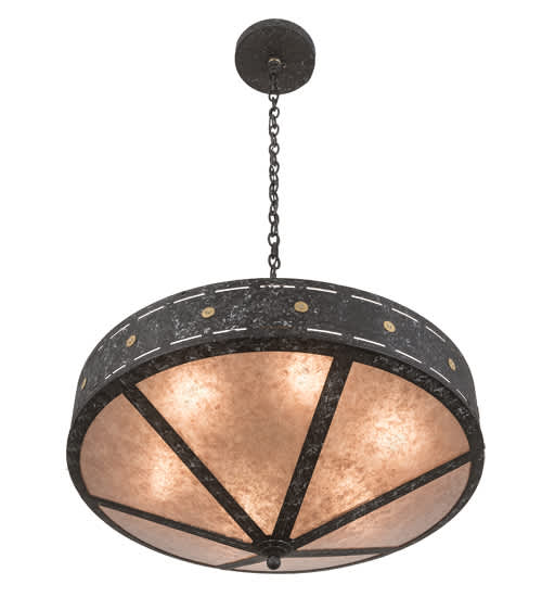 Craftsman 6 Light 30" Wide Pendant