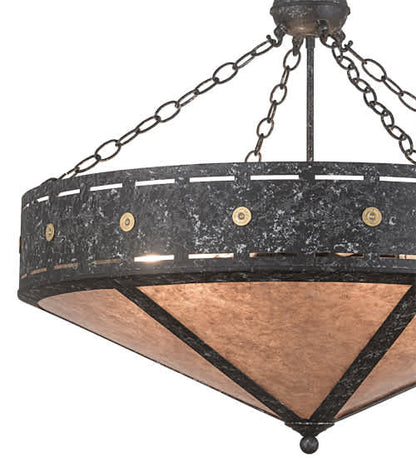 Craftsman 6 Light 30" Wide Pendant