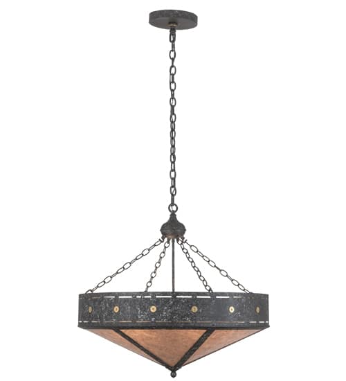 Craftsman 6 Light 30" Wide Pendant