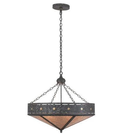 Craftsman 6 Light 30" Wide Pendant