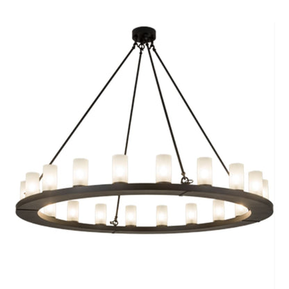 Meyda Tiffany Loxley 20 Light 60" Wide Ring Chandelier