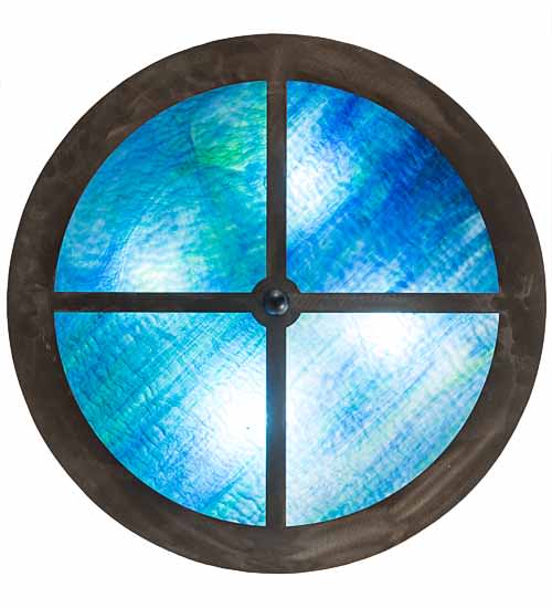 Loon 4 Light 20" Wide Semi-Flush Drum Ceiling Fixture
