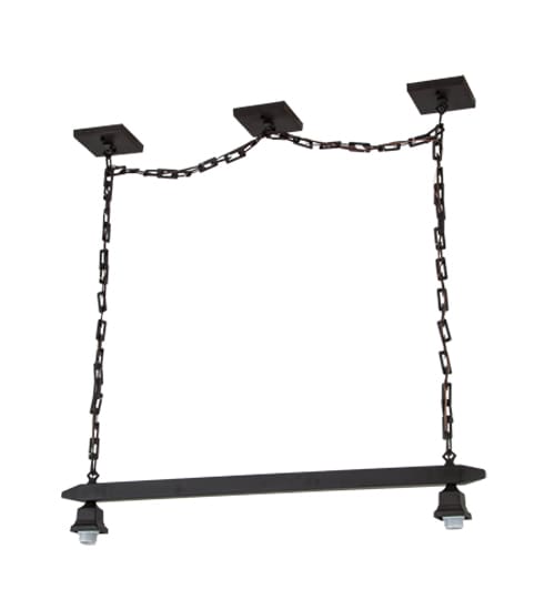 Mission 2 Light 13" Wide Linear Pendant