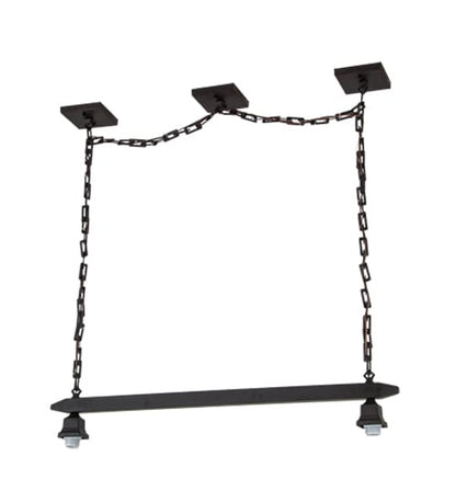 Mission 2 Light 13" Wide Linear Pendant