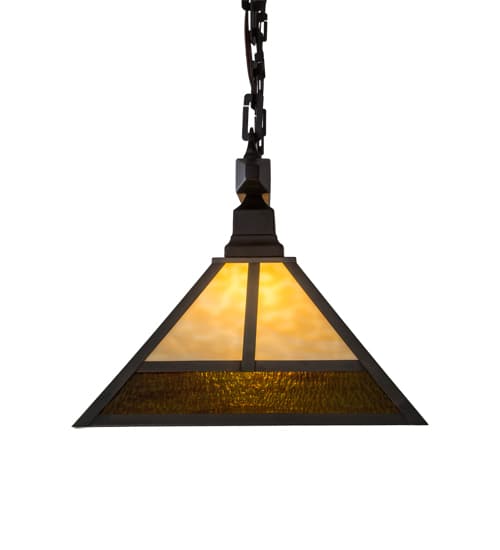 Mission 2 Light 13" Wide Linear Pendant