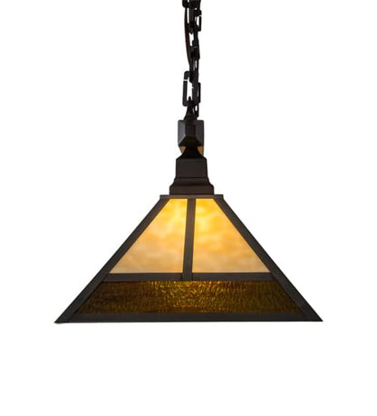 Mission 2 Light 13" Wide Linear Pendant