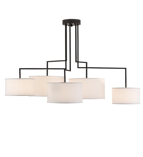 Cilindro 5 Light 35" Wide Linear Pendant
