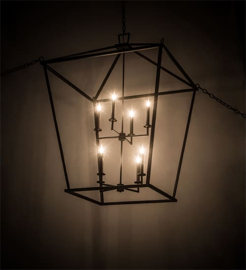 Kitzi 8 Light 52" Wide Taper Candle Pendant