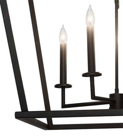 Kitzi 8 Light 52" Wide Taper Candle Pendant