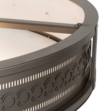 Cilindro Circleline 8 Light 42" Wide Semi-Flush Drum Ceiling Fixture