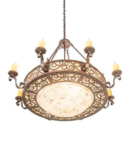 Delano 10 Light 42" Wide Taper Candle Style Chandelier