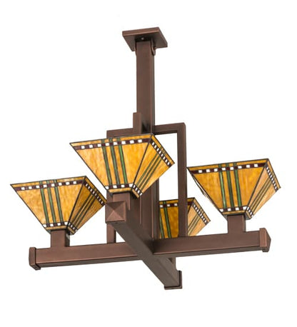 Prairie Corn 4 Light 32" Wide Pendant